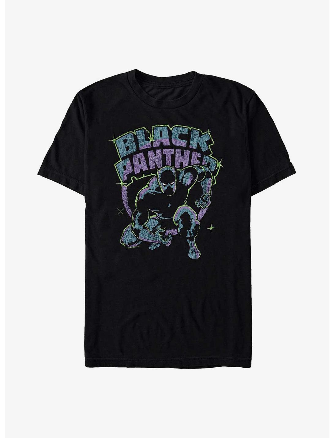 Marvel Black Panther Retro Panther T-Shirt, BLACK, hi-res