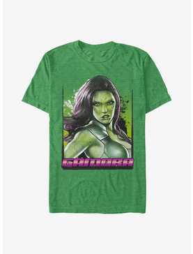 Marvel Guardians of the Galaxy Gamora Poster T-Shirt, , hi-res