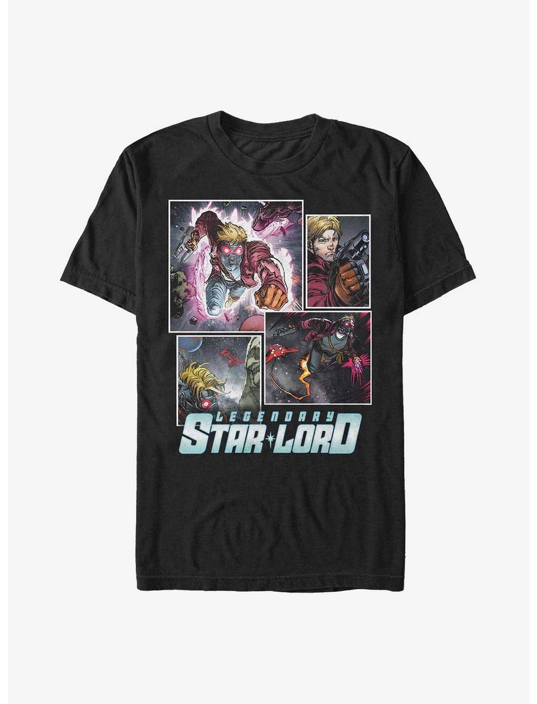 Marvel Guardians of the Galaxy Legendary Star-Lord T-Shirt, BLACK, hi-res