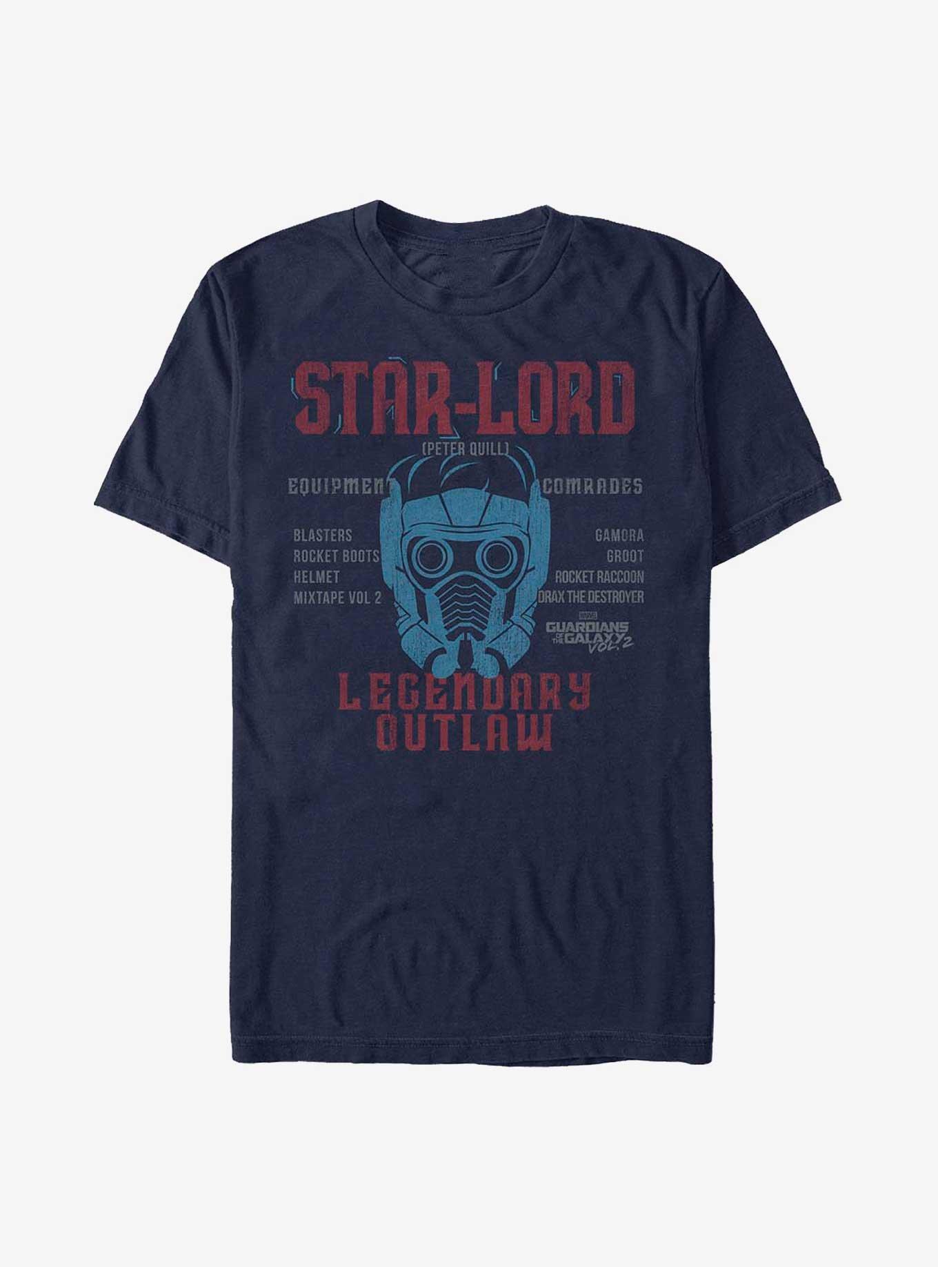 Marvel Guardians of the Galaxy Lord of the Stars T-Shirt, NAVY, hi-res