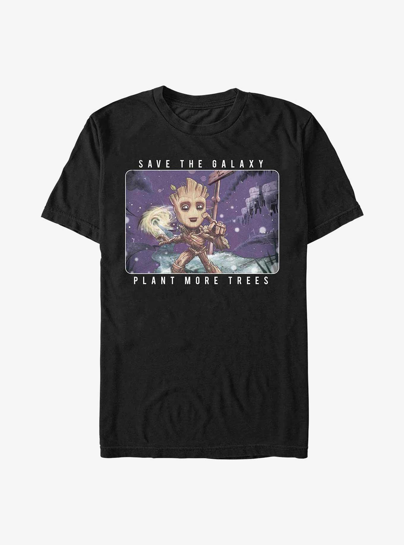 Marvel Guardians of the Galaxy Save The Galaxy Groots T-Shirt