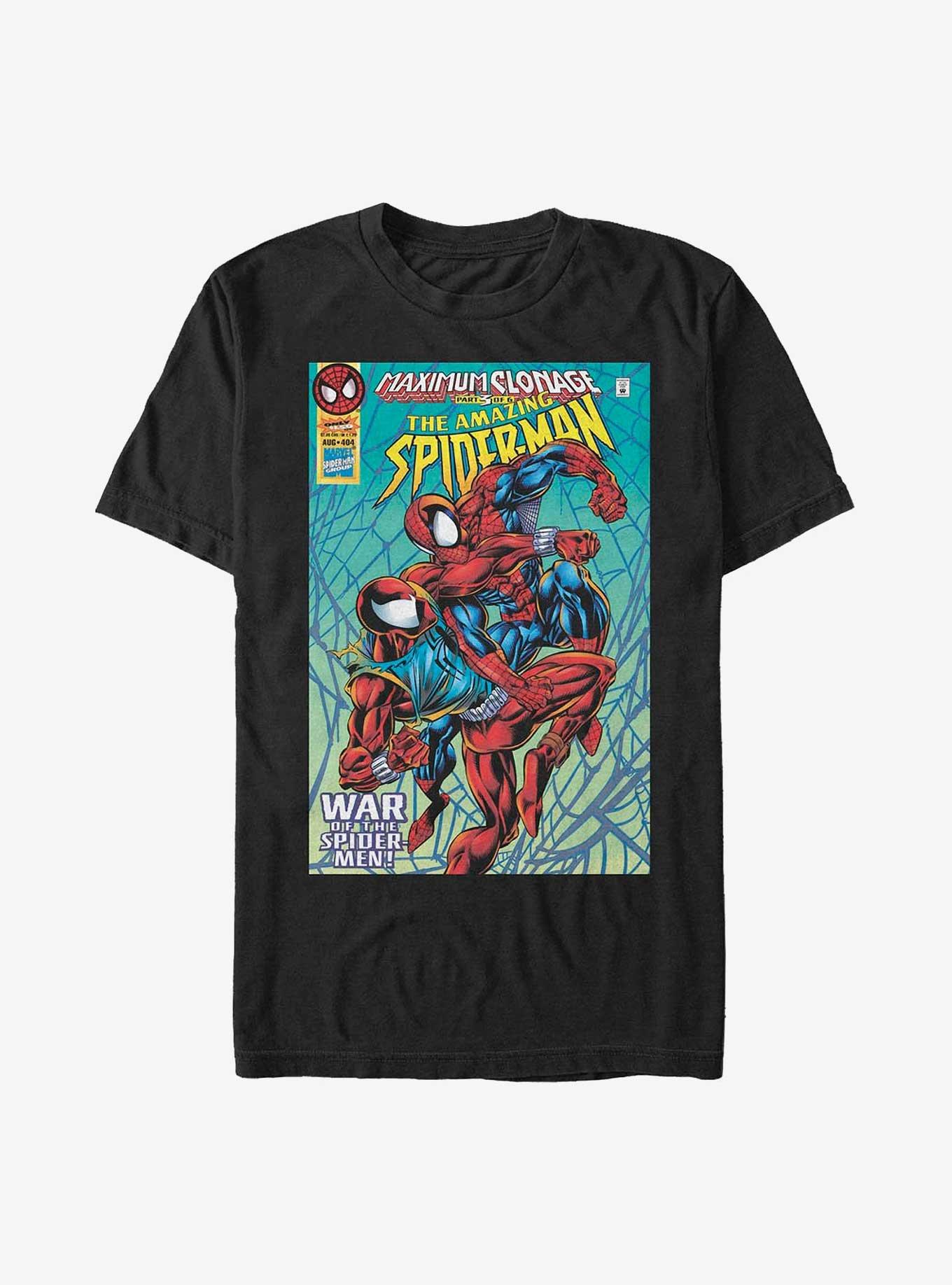 Marvel Spider-Man War of the Spider-Men T-Shirt, BLACK, hi-res