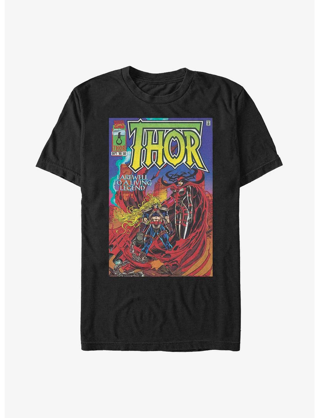 Marvel Thor Farewell Thor Poster T-Shirt, BLACK, hi-res