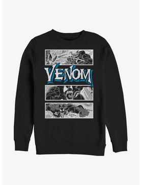Marvel Venom Comic Panels Logo Sweatshirt, , hi-res