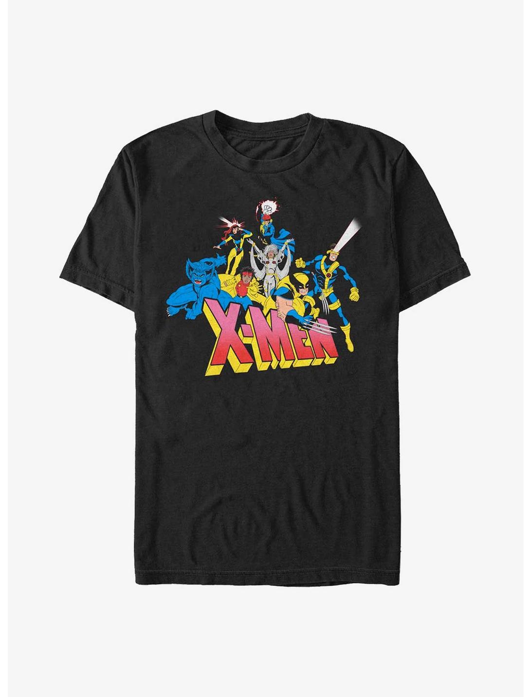 Marvel X-Men Classic Group T-Shirt, BLACK, hi-res