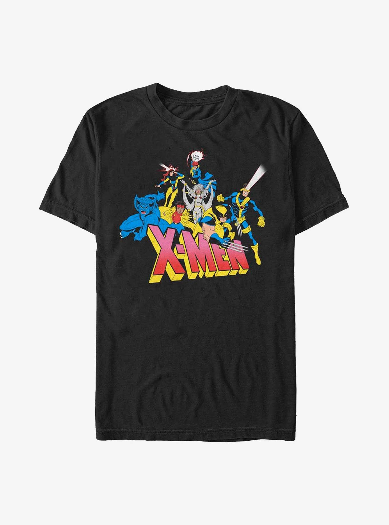 Marvel X-Men Classic Group T-Shirt, BLACK, hi-res