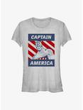 Marvel Captain America Super Guy Girls T-Shirt, ATH HTR, hi-res