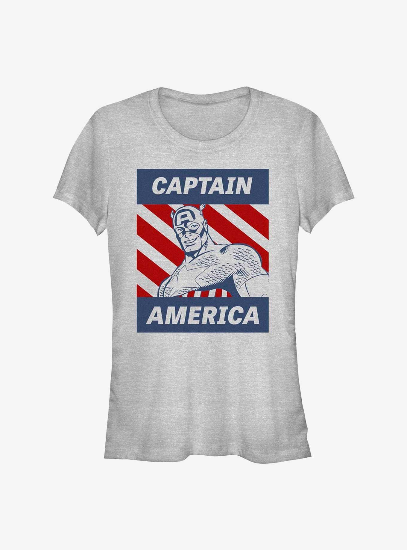 Marvel Captain America Super Guy Girls T-Shirt, , hi-res