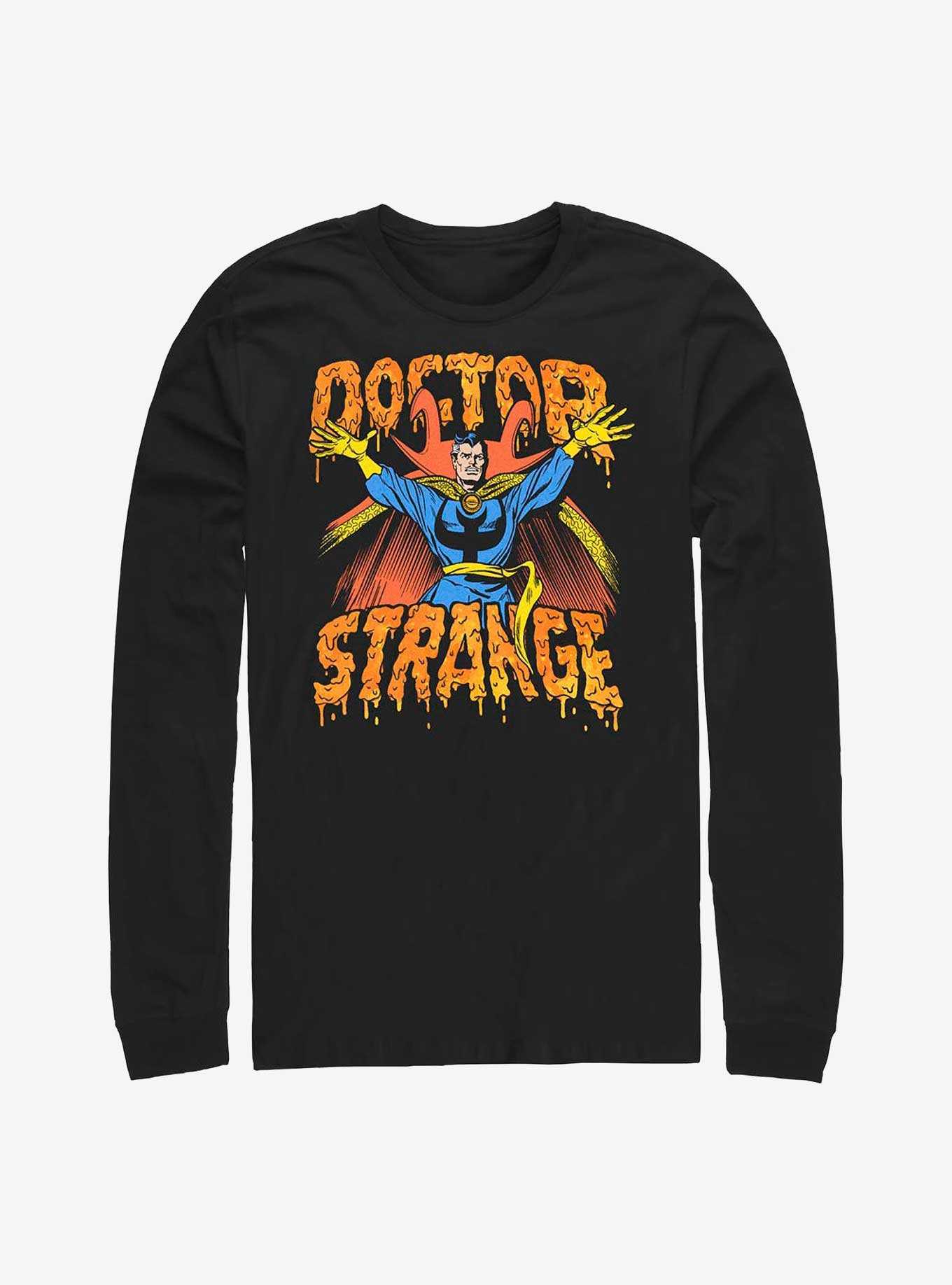 Marvel Doctor Strange Drip Logo Long-Sleeve T-Shirt, , hi-res