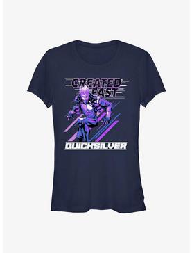 Plus Size Marvel Fantastic Four Quicksilver Created Fast Girls T-Shirt, , hi-res
