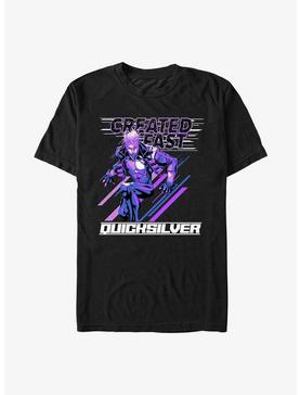 Plus Size Marvel Fantastic Four Quicksilver Created Fast T-Shirt, , hi-res