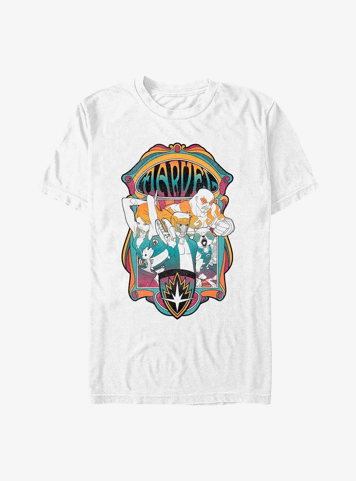 Marvel Guardians of the Galaxy Retro Galaxy T-Shirt