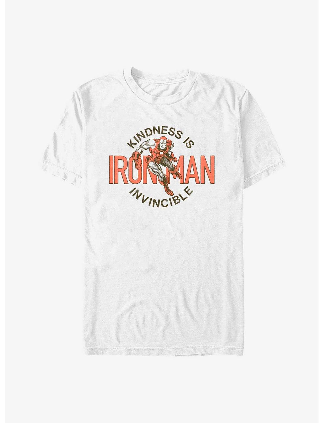 Marvel Iron Man Invincible Kindness T-Shirt, WHITE, hi-res
