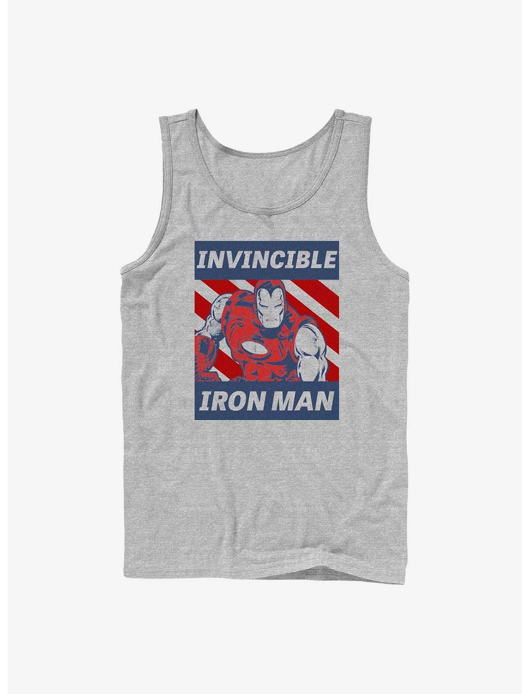 Marvel Iron Man Invincible Guy Tank, ATH HTR, hi-res