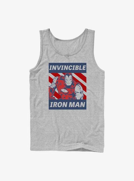 Marvel Iron Man Invincible Guy Tank - GREY | Hot Topic