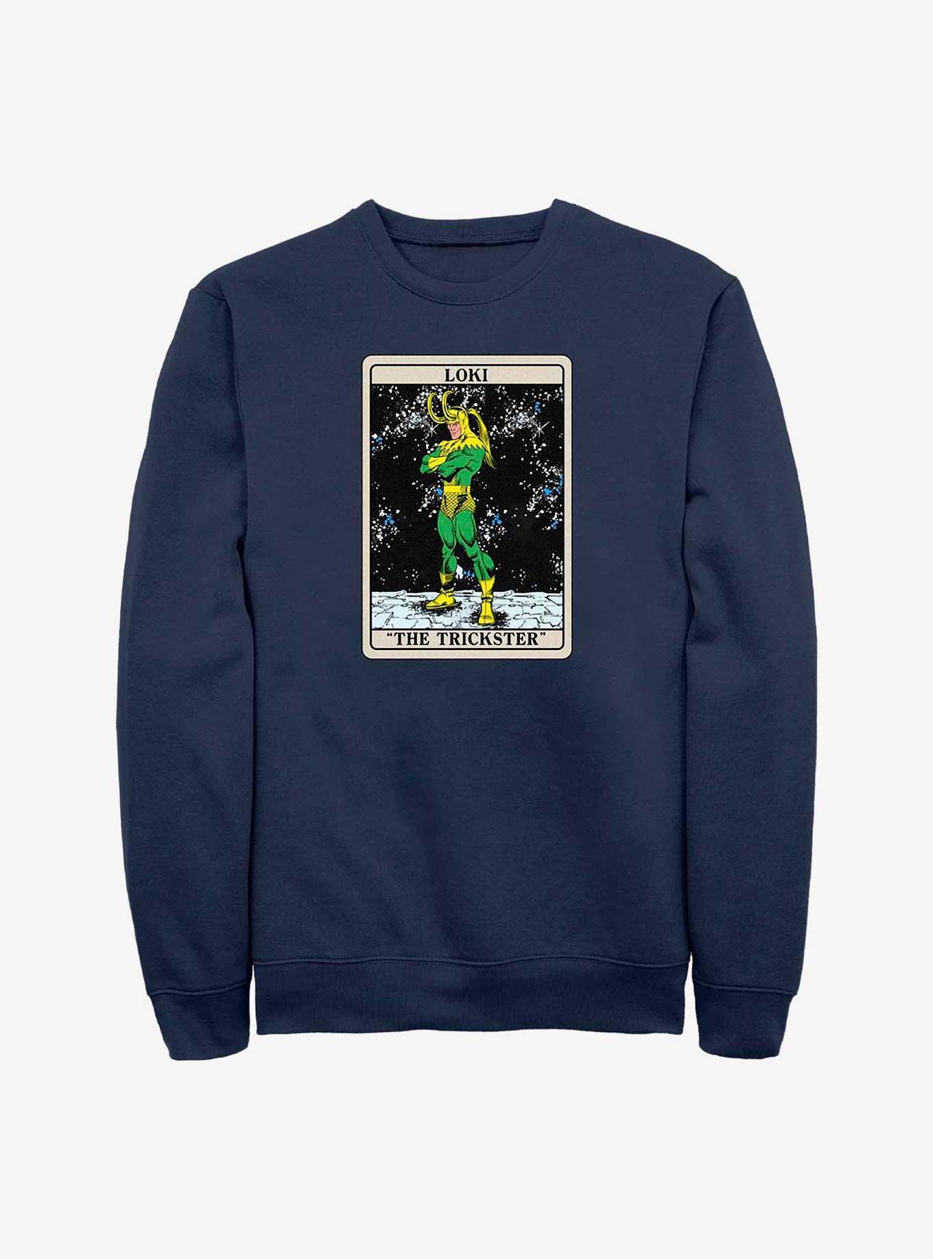 Marvel Loki The Trickster Card Sweatshirt, , hi-res