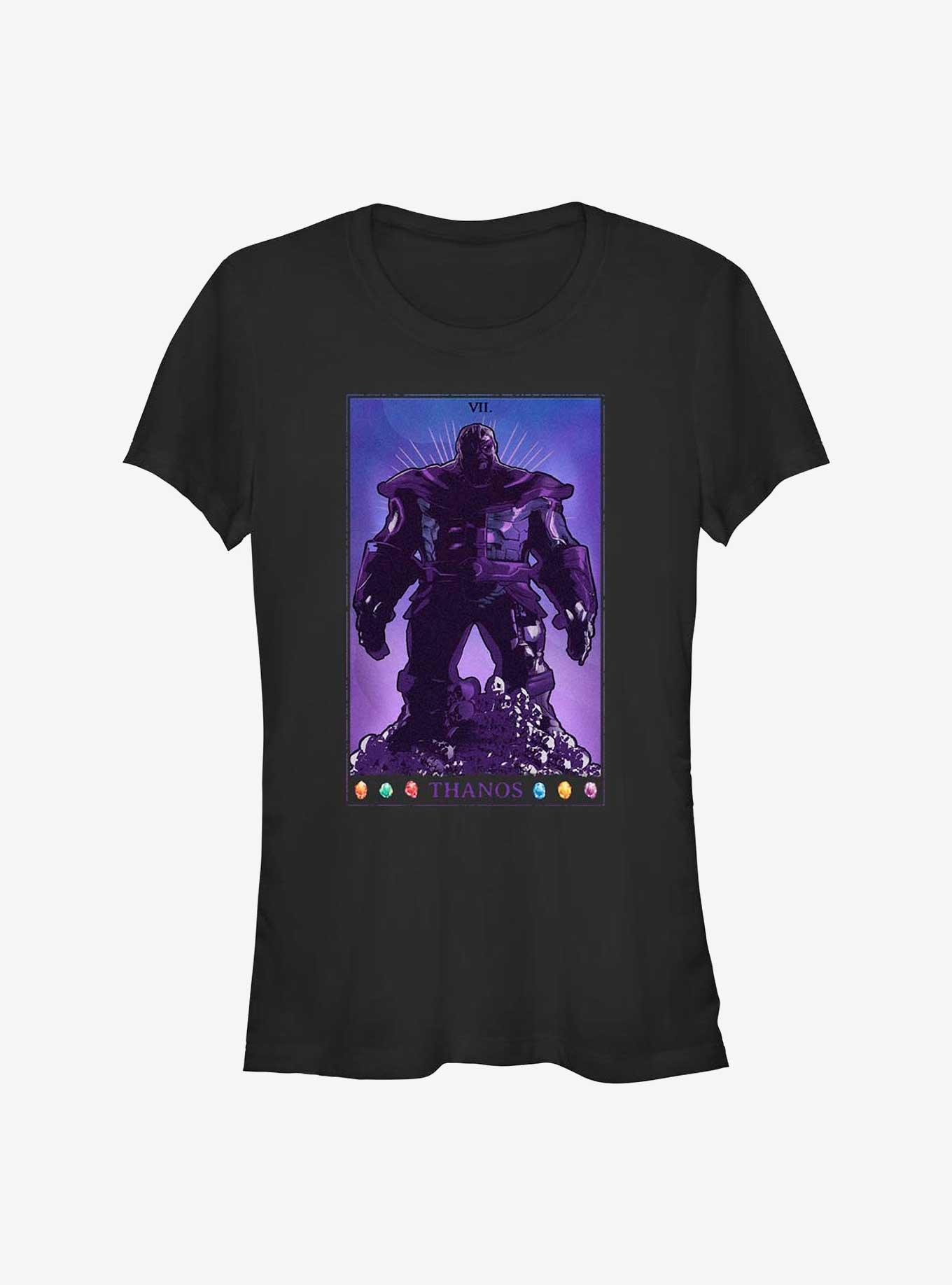 Marvel Thanos Was Right Girls T-Shirt, BLACK, hi-res