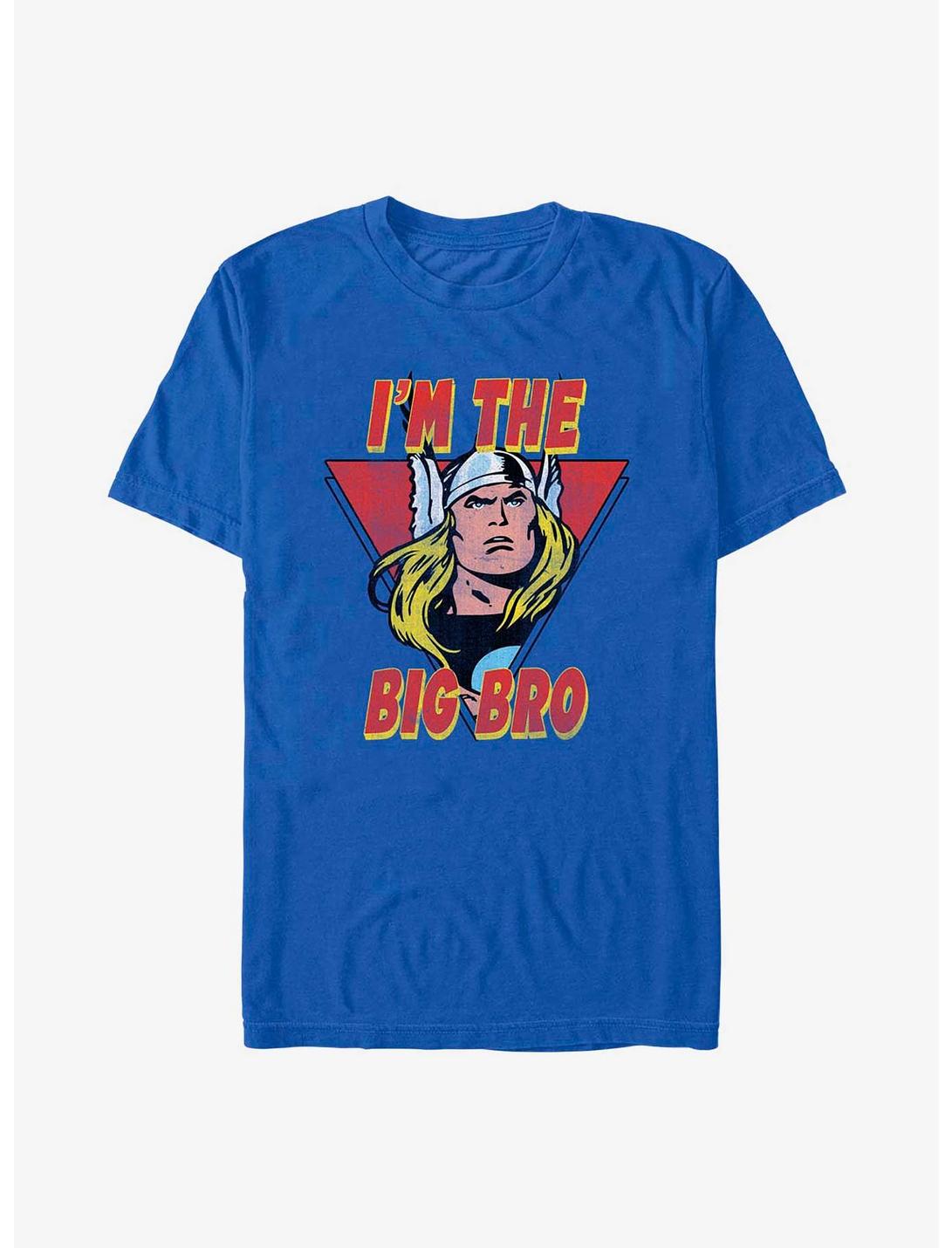 Marvel Thor I'm The Big Bro T-Shirt, ROYAL, hi-res