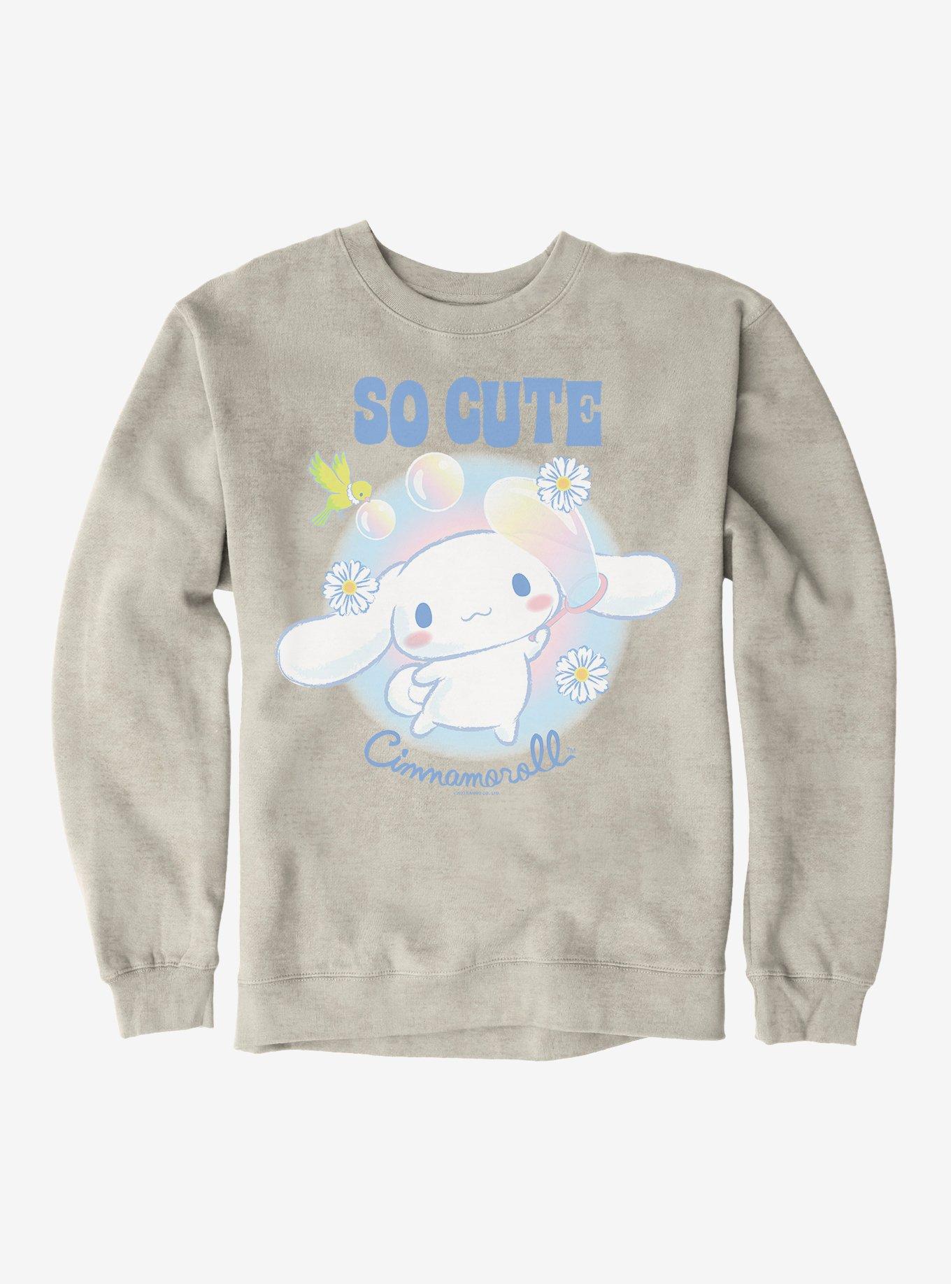 Cinnamoroll So Cute Bubbles Sweatshirt, , hi-res