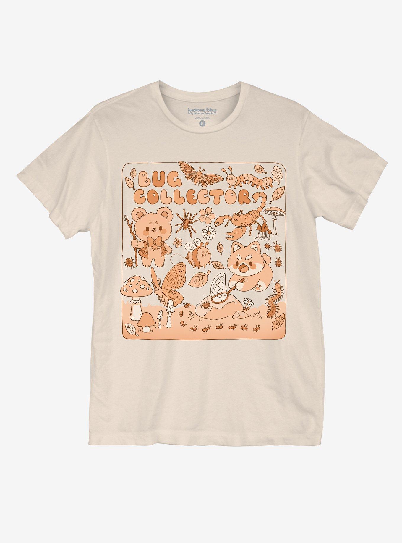 Bug Collectors T-Shirt By Faith Varvara, SAND, hi-res