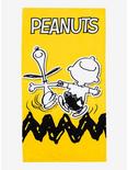 Peanuts Charlie Stripe Beach Towel, , hi-res