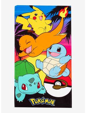 Pokemon Sunset Pokemon Beach Towel, , hi-res