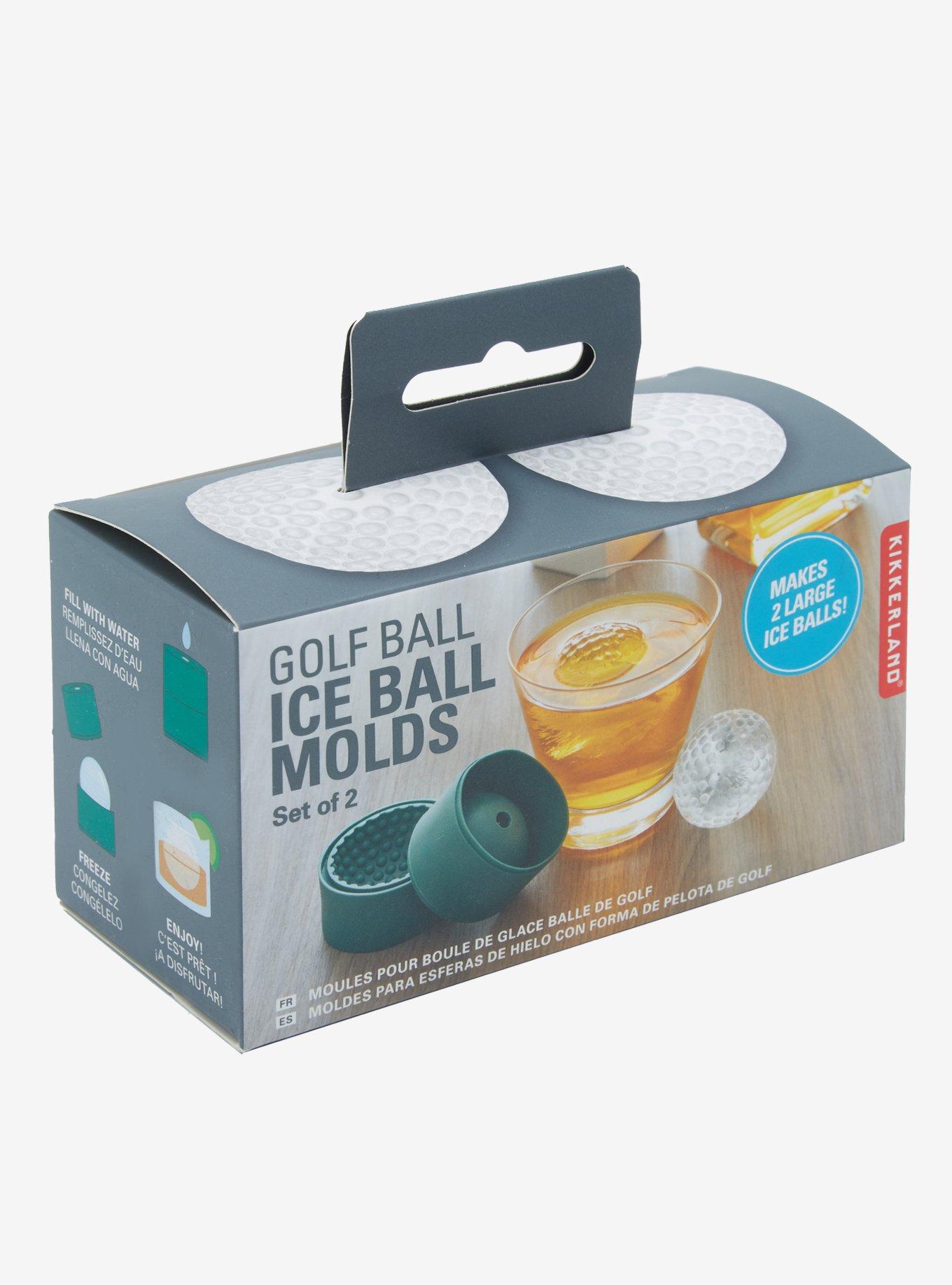 Golf Ball Ice Ball Mold Set