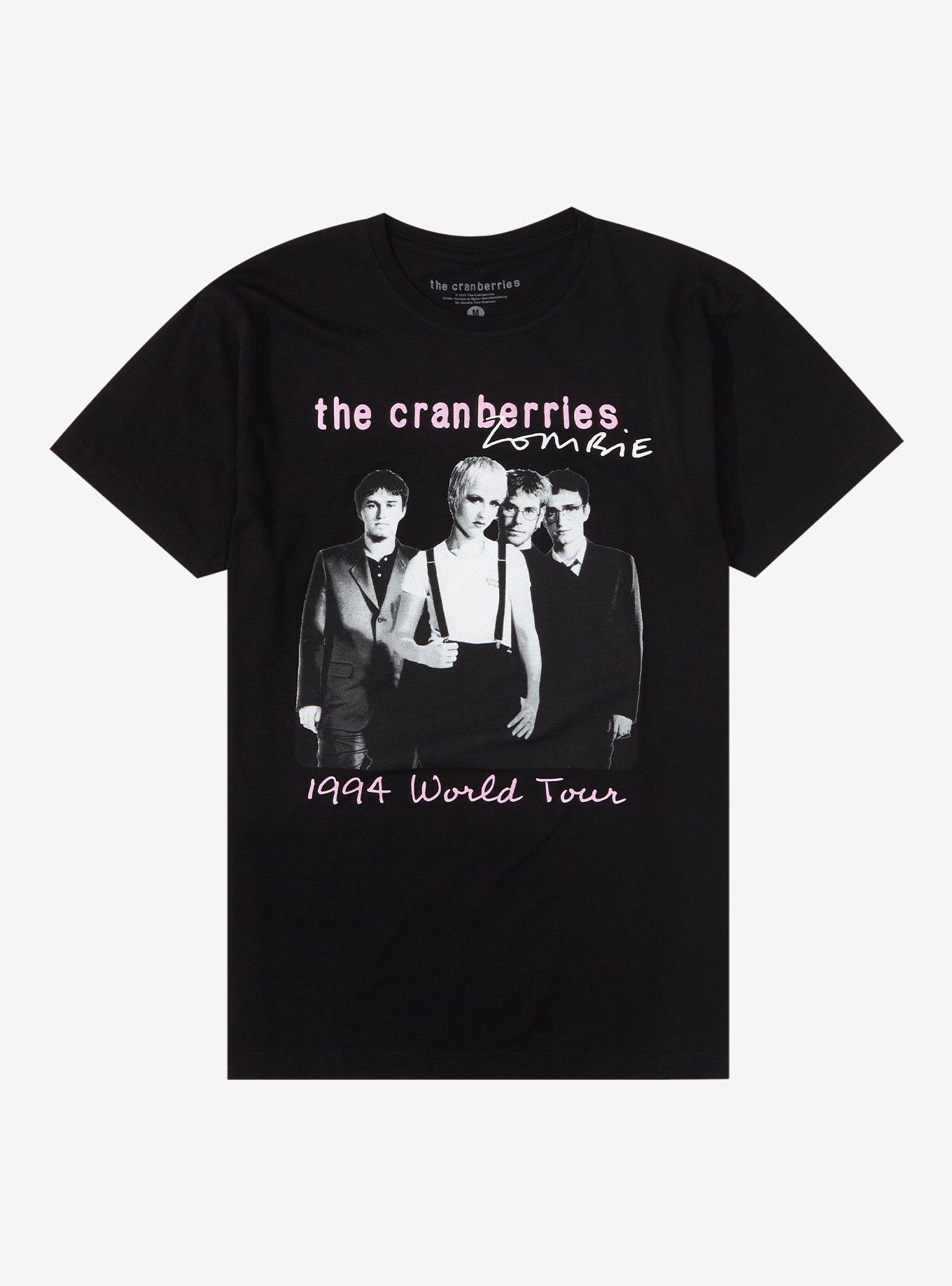 The Cranberries Zombie 1994 World Tour Boyfriend Fit Girls T-Shirt ...