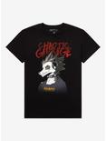 Chaotic Garbage Possum T-Shirt By Square Apple Studios, BLACK, hi-res
