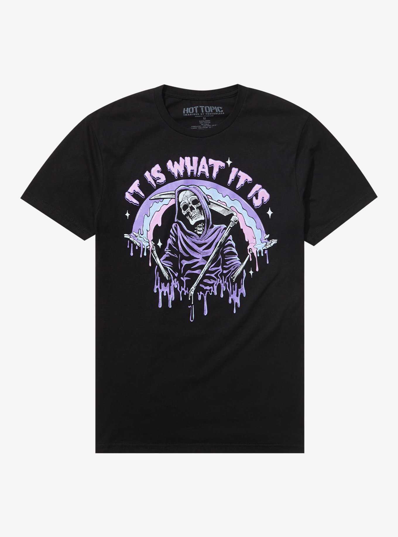 Grim Reaper It Is What It Is T-Shirt By CTKRStudio, , hi-res
