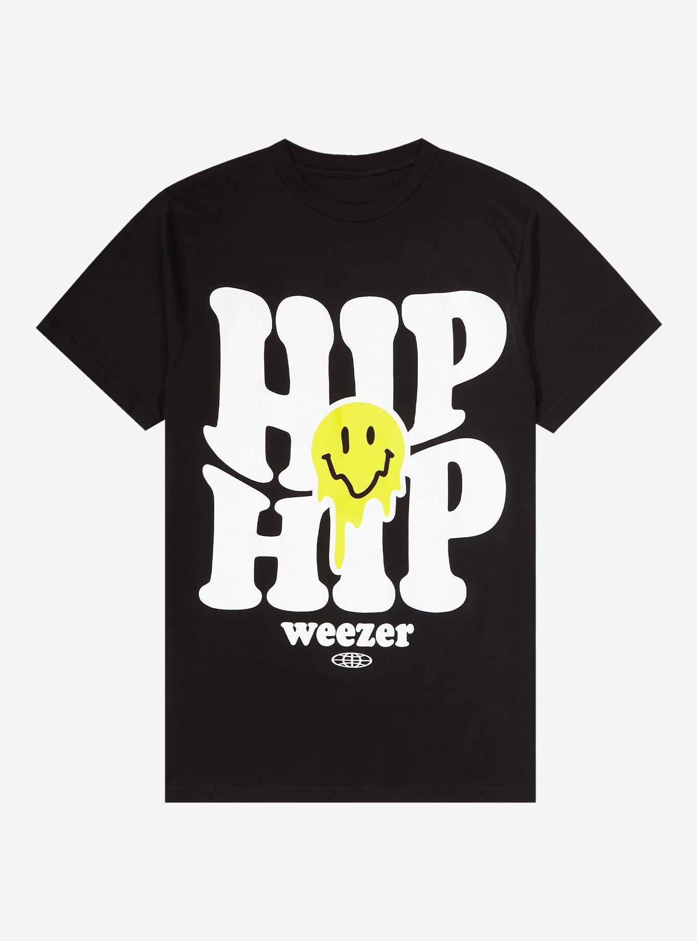 Weezer Hip Hip T-Shirt, BLACK, hi-res