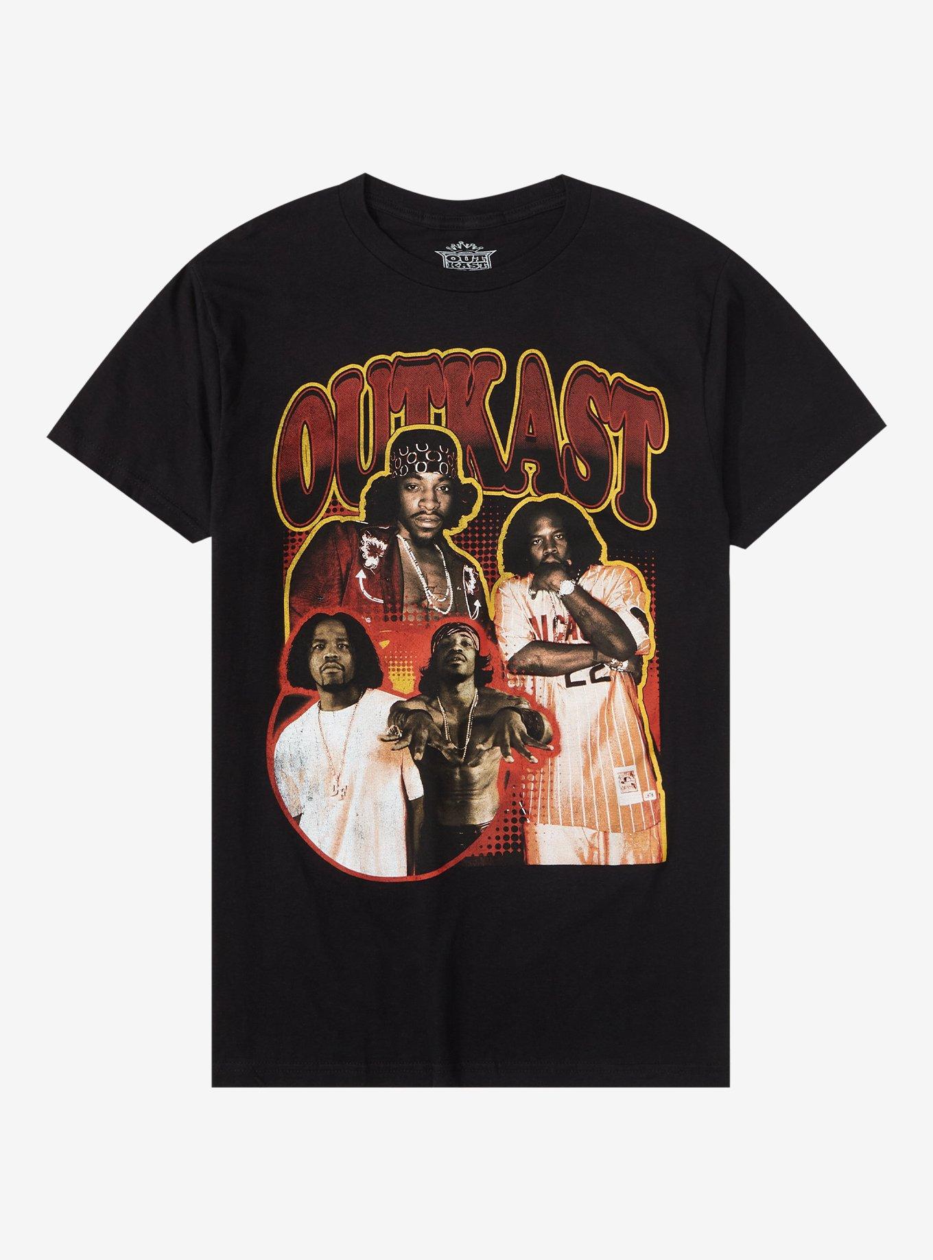 Outkast Photo Collage T-Shirt, BLACK, hi-res