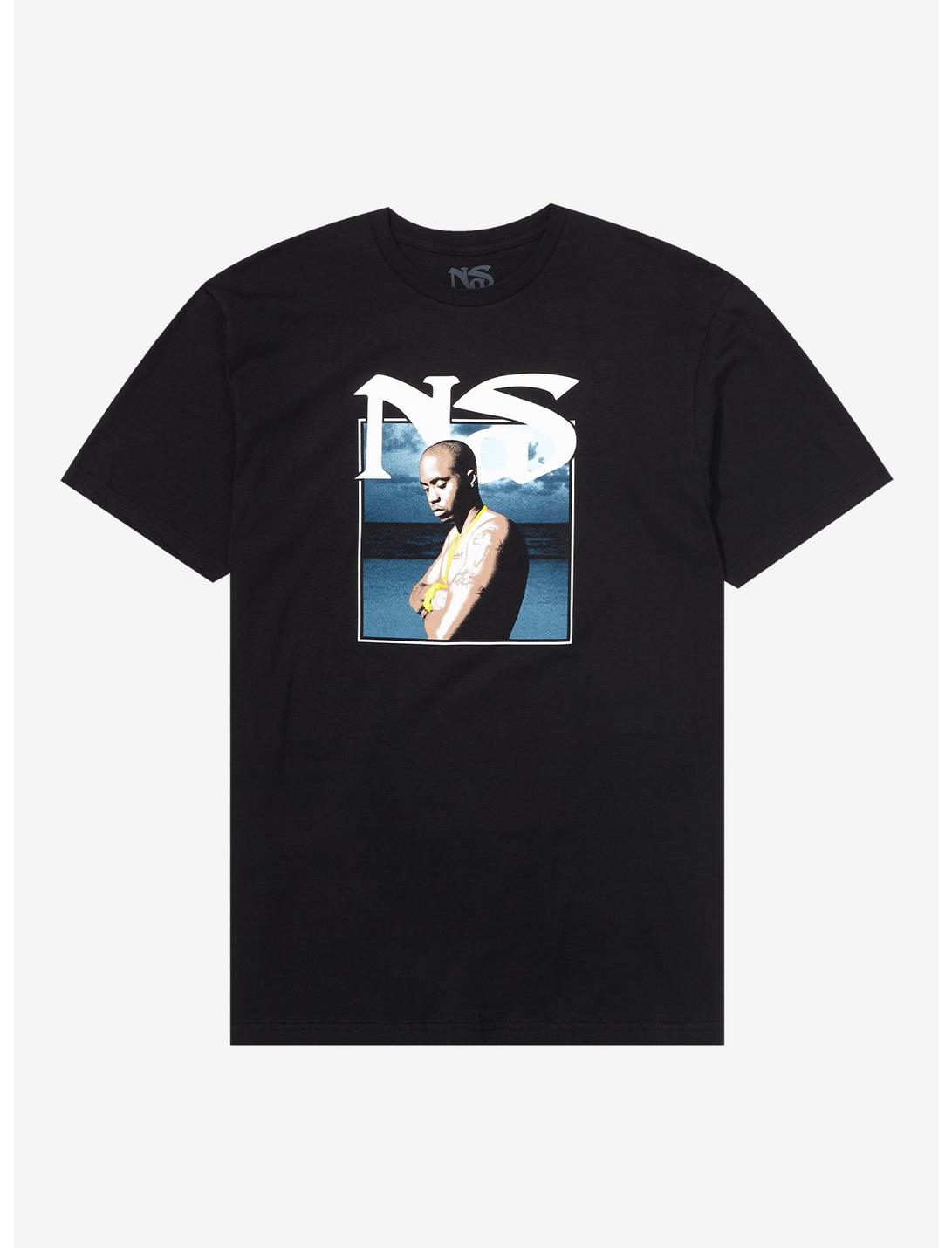 Nas God's Son Album Anniversary T-Shirt, BLACK, hi-res