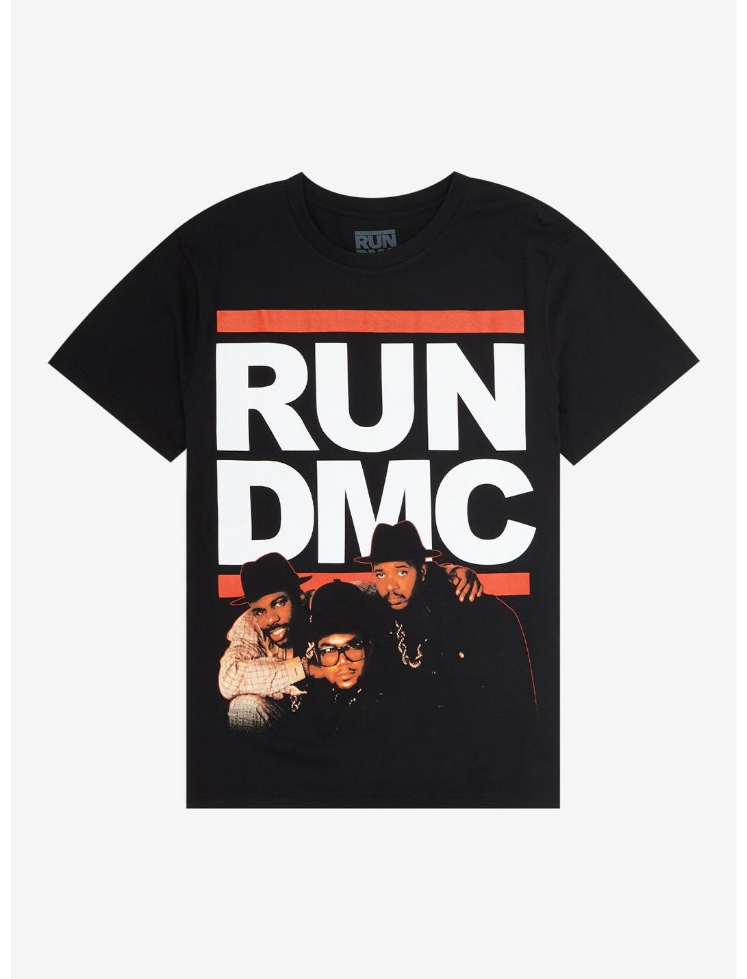 Run-D.M.C. Group Photo T-Shirt, BLACK, hi-res