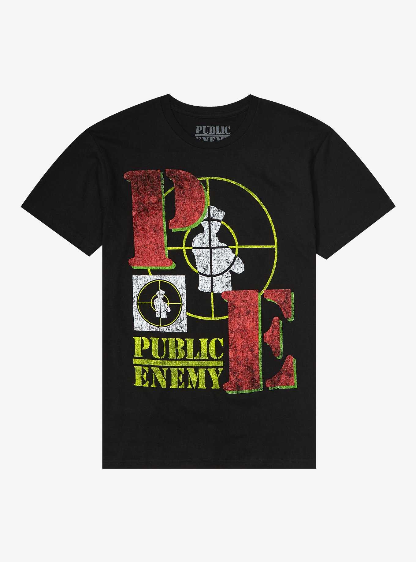 Public Enemy Target Logo T-Shirt, , hi-res