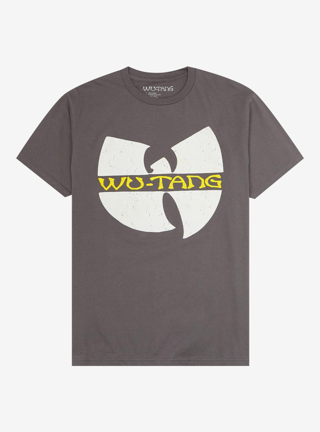 Wu-Tang Clan Logo T-Shirt, CHARCOAL, hi-res