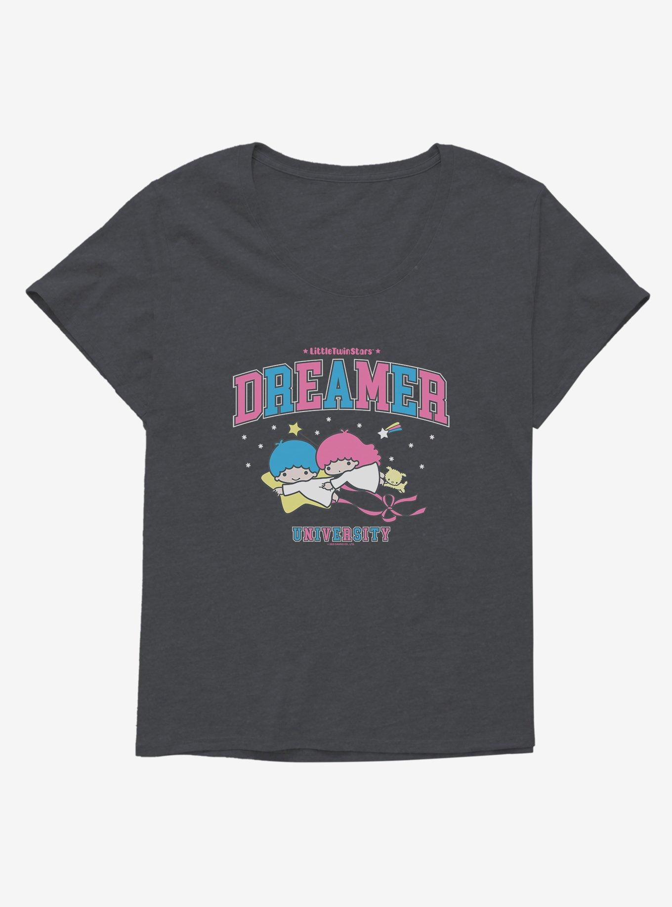 Little Twin Stars Dreamer University Girls T-Shirt Plus