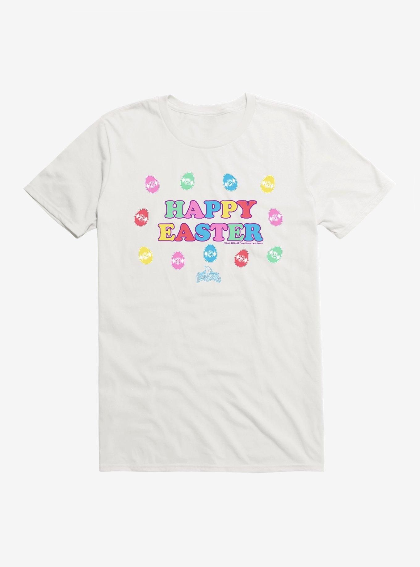 Mighty Morphin Power Rangers Happy Easter T-Shirt, , hi-res