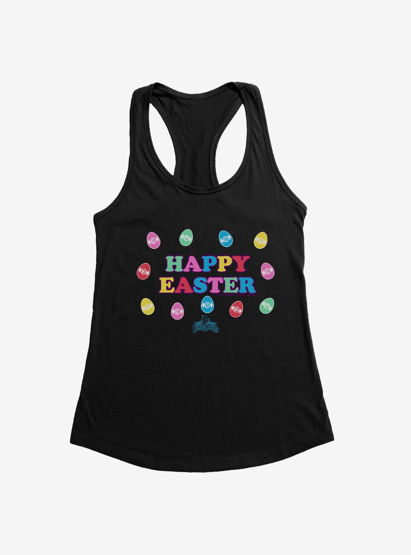 Mighty Morphin Power Rangers Happy Easter Womens Tank Top, , hi-res