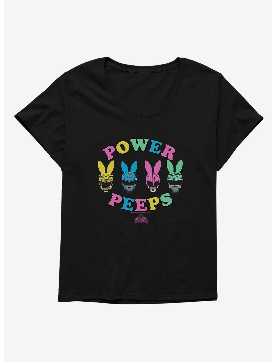 Mighty Morphin Power Rangers Power Peeps Womens T-Shirt Plus Size, , hi-res