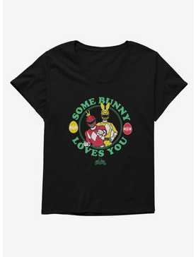 Mighty Morphin Power Rangers Some Bunny Loves You Womens T-Shirt Plus Size, , hi-res