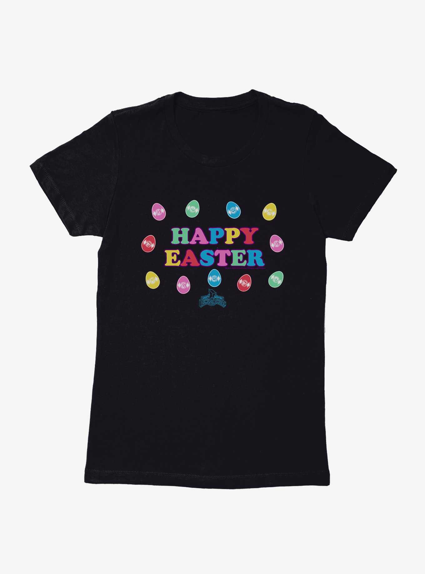 Mighty Morphin Power Rangers Happy Easter Womens T-Shirt, , hi-res