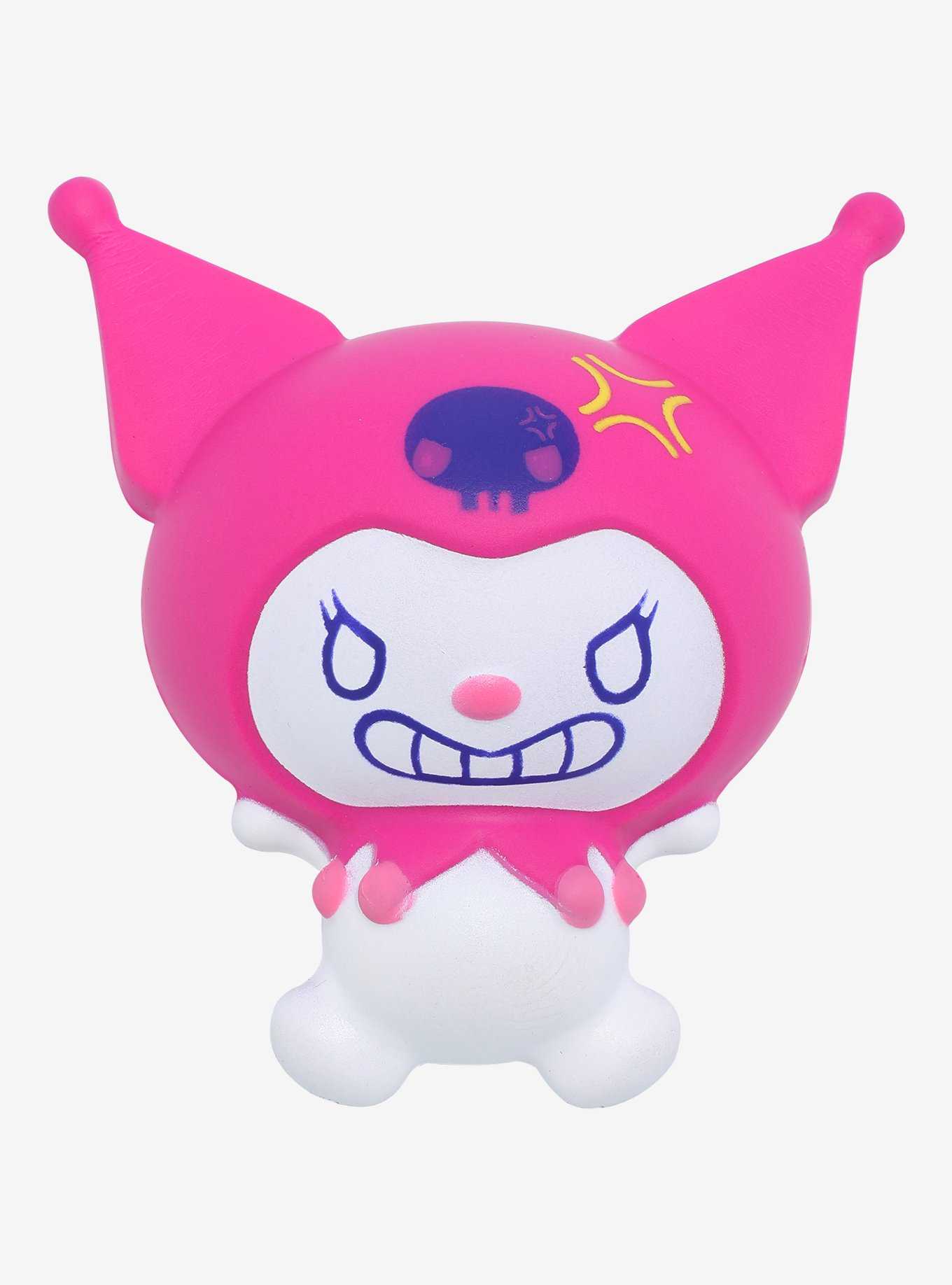Kuromi Pink Angry Squishy Toy, , hi-res