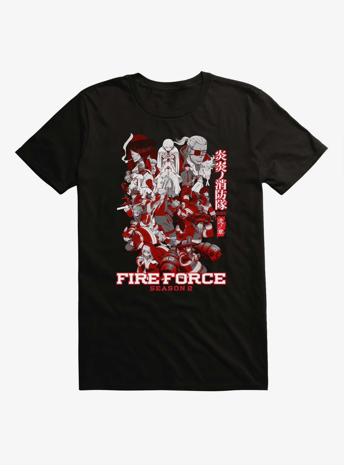 Fire Force Season 2 Group T-Shirt, , hi-res