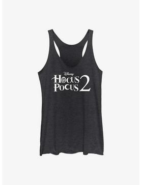Plus Size Disney Hocus Pocus 2 Stacked Logo Girls Raw Edge Tank, , hi-res