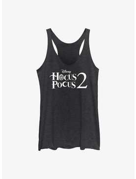 Disney Hocus Pocus 2 Stacked Logo Girls Raw Edge Tank, , hi-res