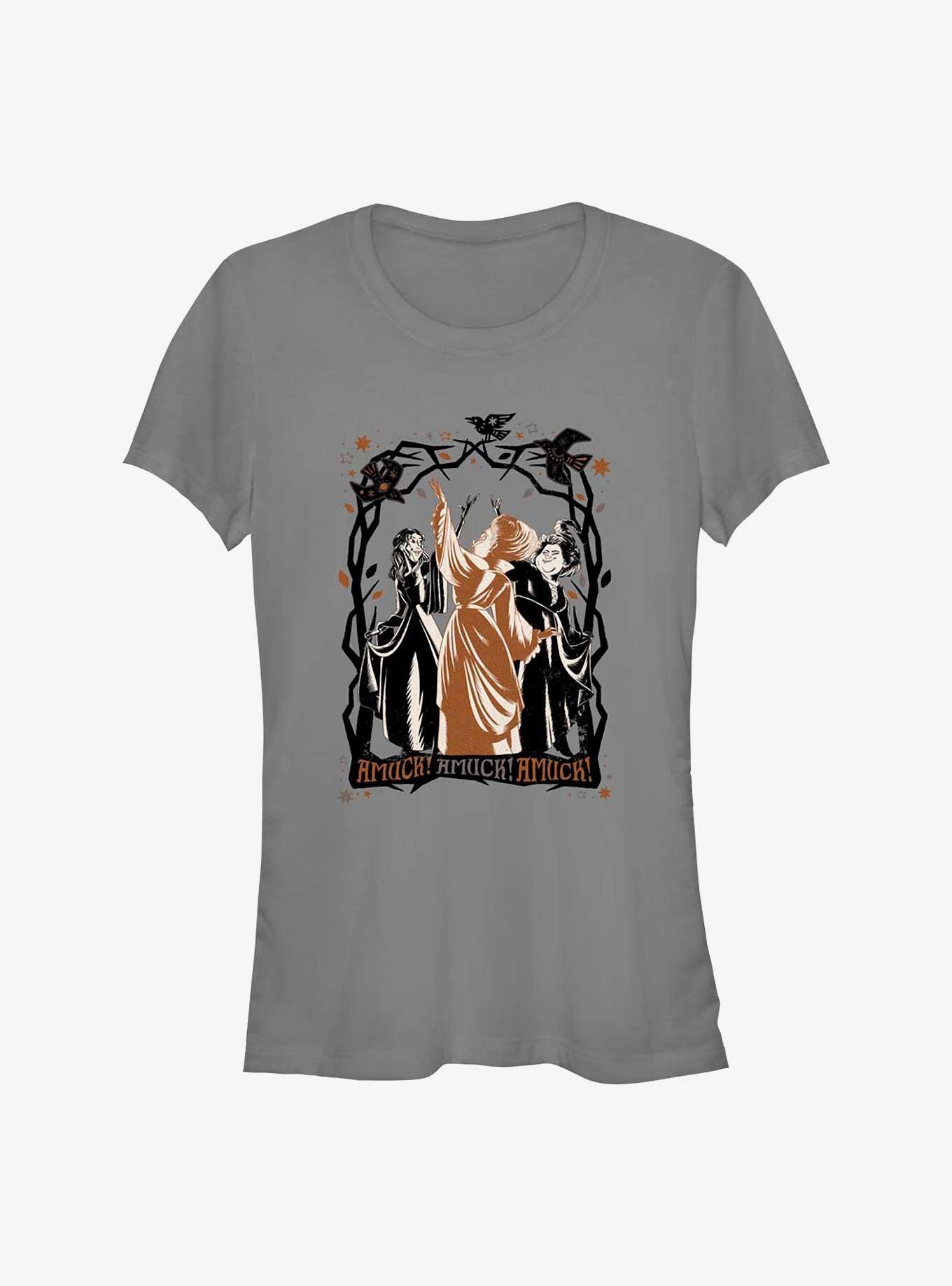 Disney Hocus Pocus Amuk Girls T-Shirt, CHARCOAL, hi-res