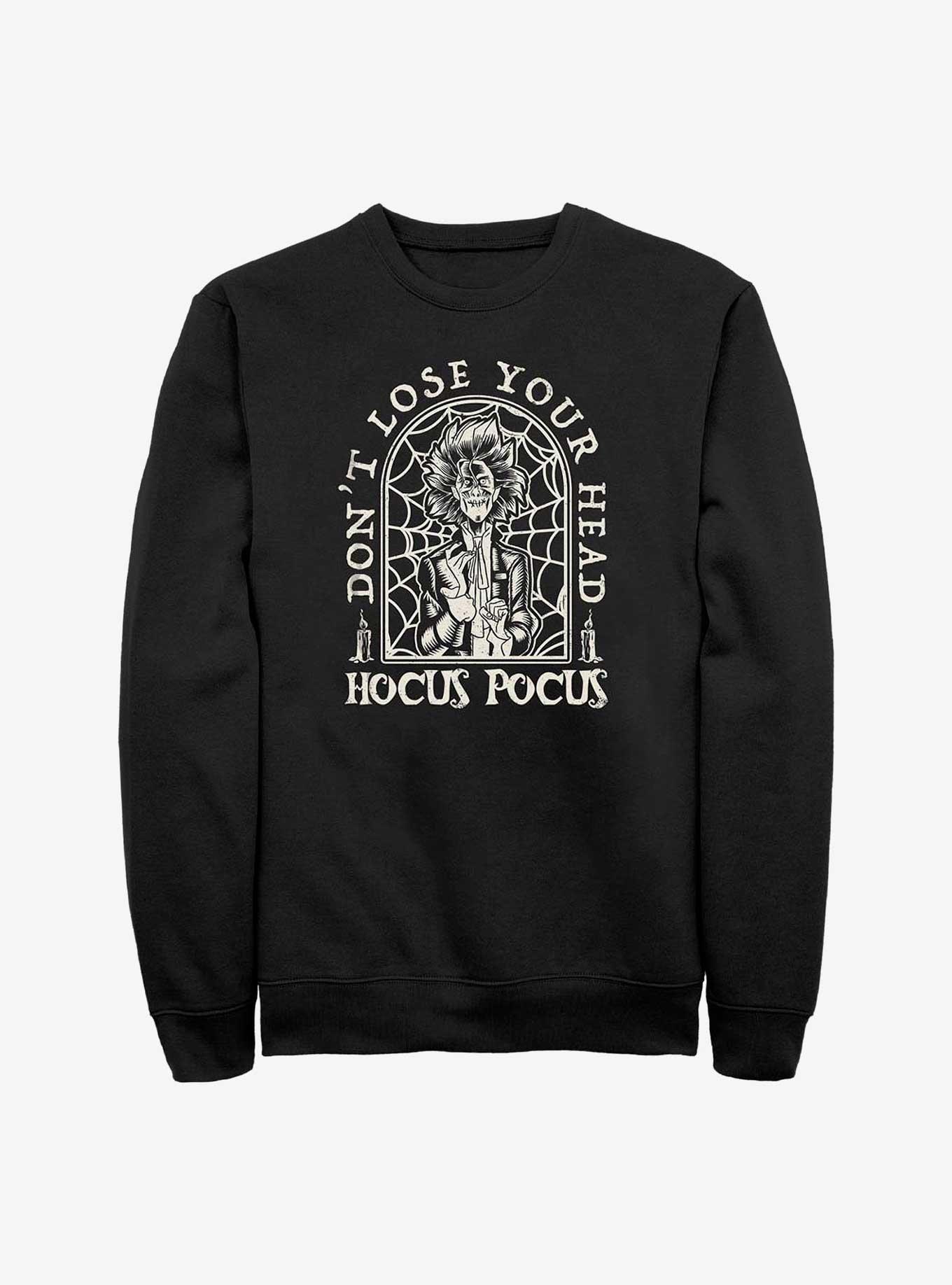 Disney Hocus Pocus Billy Tombstone Sweatshirt, BLACK, hi-res