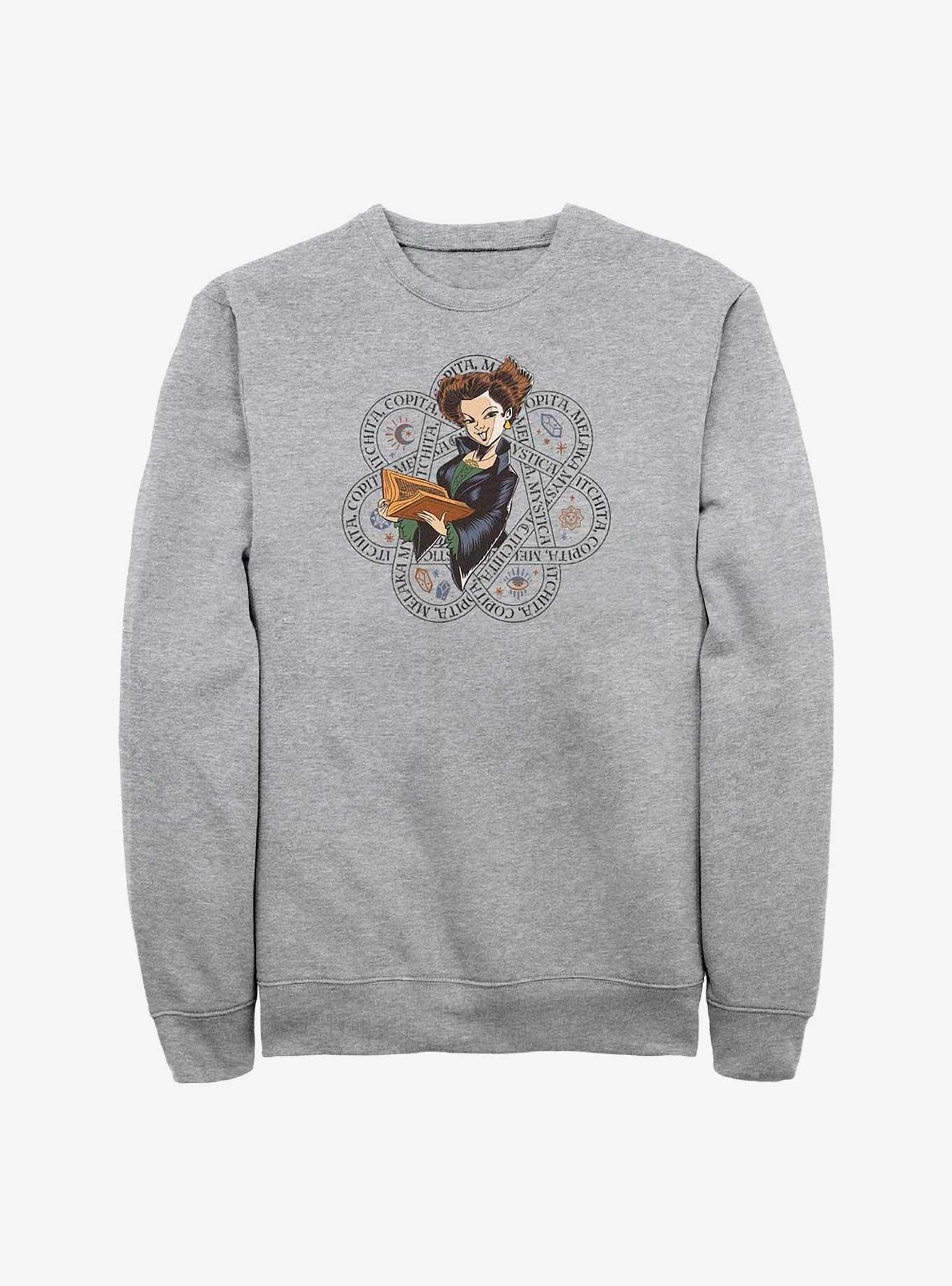 Disney Hocus Pocus Pocus Runes Sweatshirt, ATH HTR, hi-res