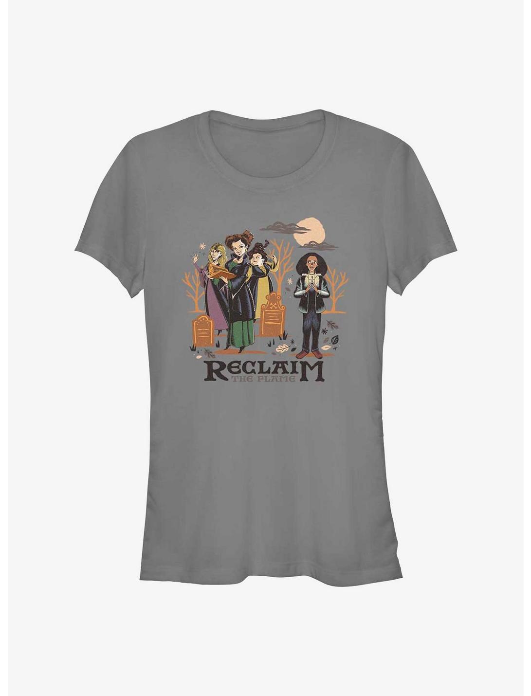 Disney Hocus Pocus Reclaim The Flame Girls T-Shirt, CHARCOAL, hi-res